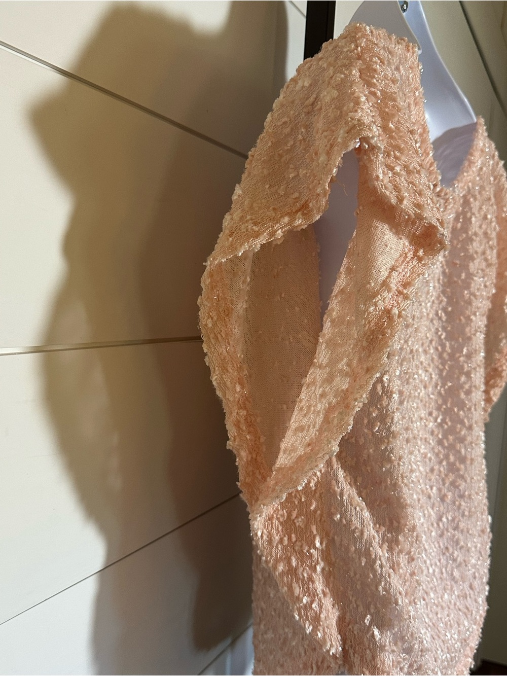 Soft Pink Sparkle Tunic Top - Picture 5 of 6